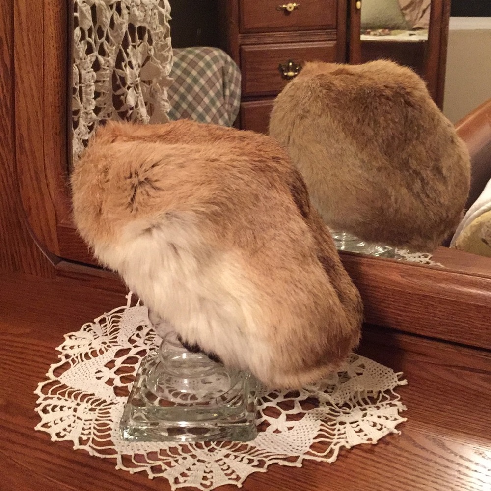 Rabbit fur hat